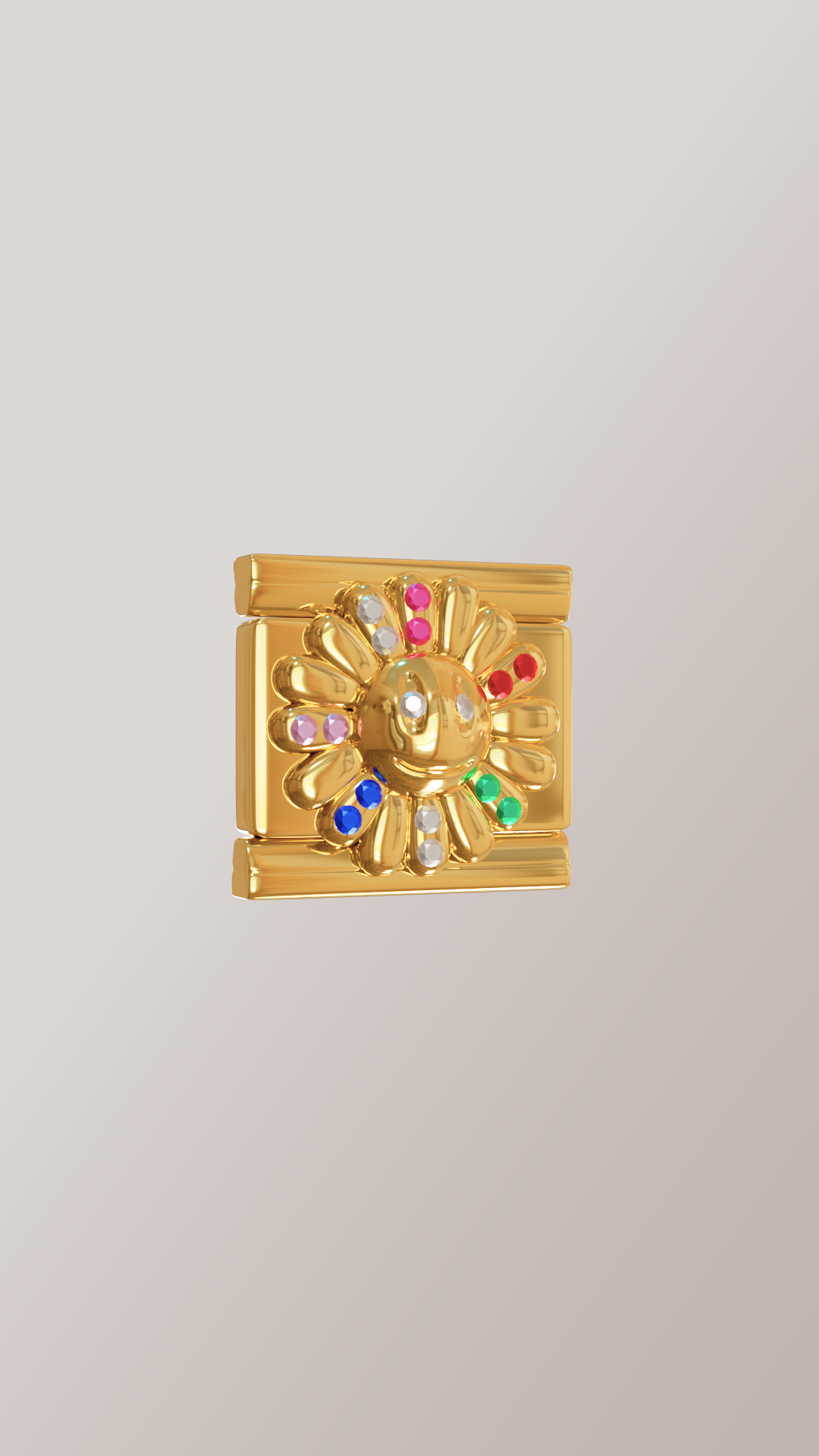 Murakami Flower Charm